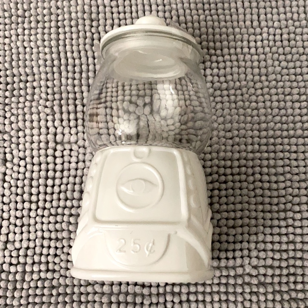 New Target white gumball machine
